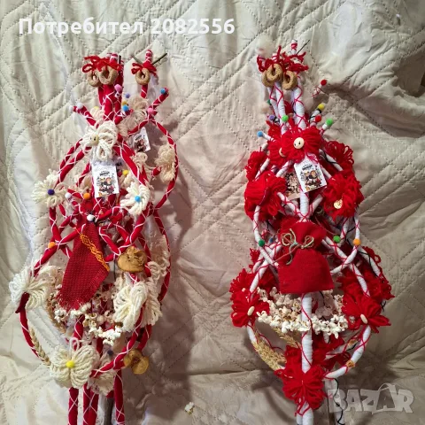 Сурвакници украсени, снимка 14 - Декорация за дома - 56168143