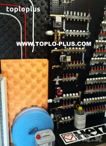 Периферна изолационна лента за подово отопление, снимка 4 - Радиатори - 31216202