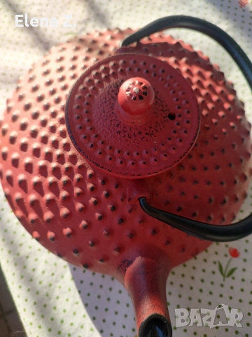 Красив чугунен чайник японски стил - чисто нов, снимка 11 - Други - 52798734