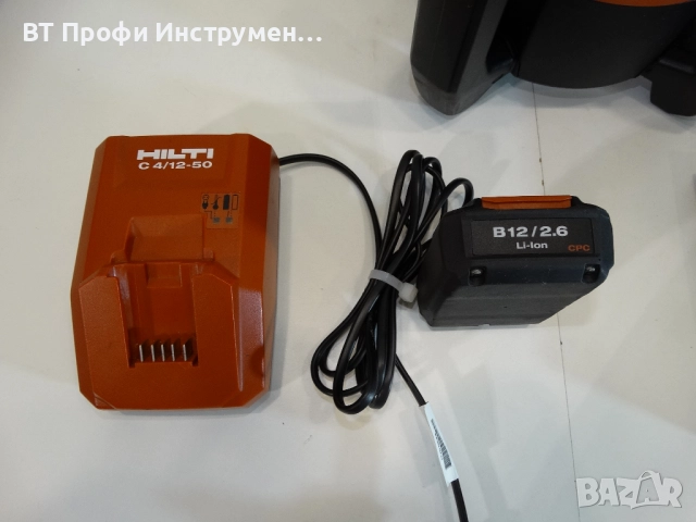 Hilti PR 30 HVSG A12 - Ротационен лазерен нивелир със зелен лъч, снимка 9 - Други инструменти - 52970302