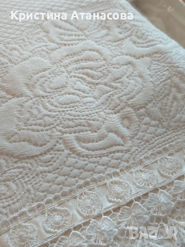 🌟 Уникална италианска кувертюра за спалня, снимка 10 - Спални и легла - 52080074