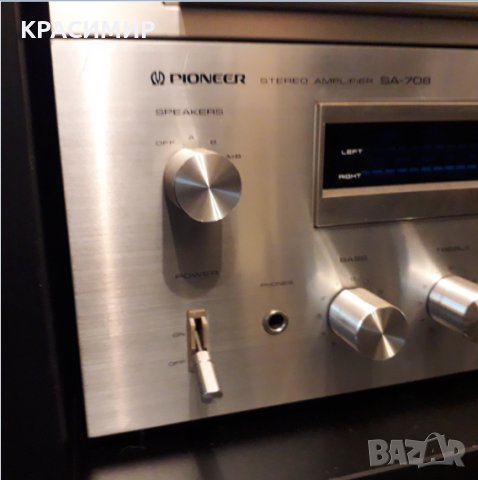 pioneer sa 708 усилвател, снимка 3 - Ресийвъри, усилватели, смесителни пултове - 17330984