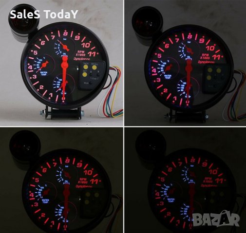  Уред за измерване на водата, температура на масло, налягане на масло, обортомер, снимка 2 - Аксесоари и консумативи - 32070287