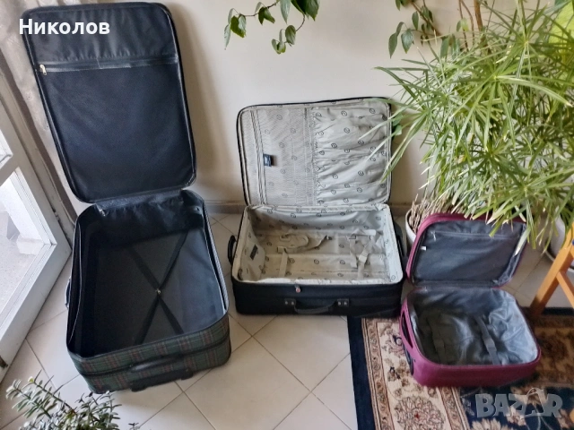 Куфари "3бр к-т 30€" 75/50/25см ","65/50/25см "","40/32/20см"!, снимка 7 - Куфари - 54316940