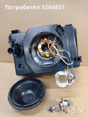 Москвич 2141 Алеко ляв фар DDR-RUHLA  нов!, снимка 2 - Части - 51406220