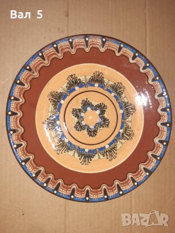 Стара голяма красива керамична чиния , пано, снимка 2 - Антикварни и старинни предмети - 37445879