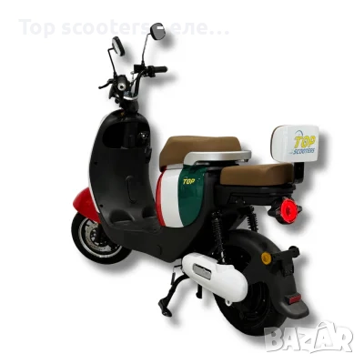 Електрически скутер Retro Volt • 48V 800W 25Ah, снимка 3 - Мотоциклети и мототехника - 52182753