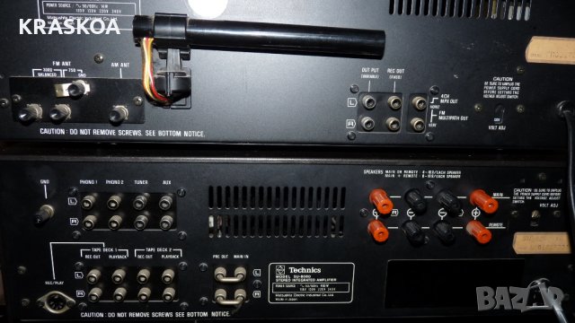 TECHNICS SU-8080 & TECHNICS ST-8080, снимка 11 - Ресийвъри, усилватели, смесителни пултове - 30096592