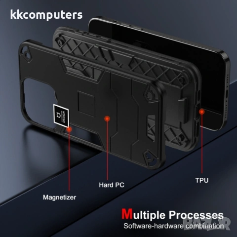 ZTE Blade A54 Удароустойчив Калъф и Протектор, снимка 9 - Калъфи, кейсове - 53043273