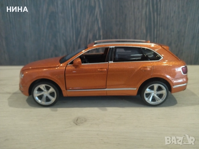 Метална количка Bentley Bentayga !!!, снимка 6 - Колекции - 51443291