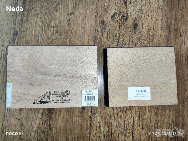 Дървени цигарени кутии от пури, снимка 5 - Колекции - 51307686