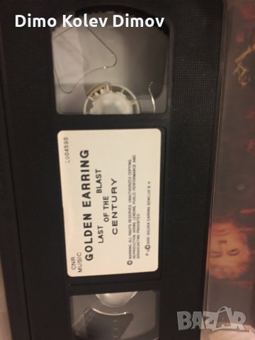 Golden Earring VHS HiFi Extremely Rare, снимка 5 - Други музикални жанрове - 34870970