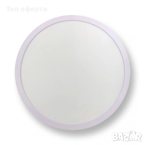 LED кръгла лампа за външно или вътрешно осветление 24W, снимка 4 - Лед осветление - 44465072