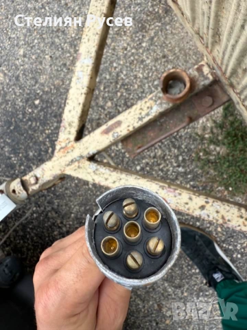  туристическо ремарке 210/120см с документи 1 900лв или 971,45 евро -здраво ремарке от здраво желязо, снимка 5 - Ремаркета - 51756109