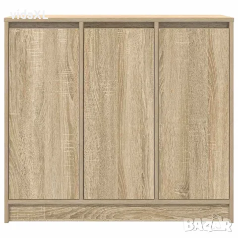 vidaXL Сайдборд, дъб сонома, 85x34x76 см, инженерно дърво, снимка 6 - Бюфети - 56148399