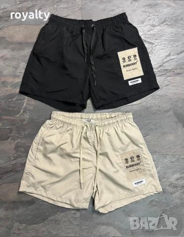 Burberry Нови Летни Мъжки Шорти Бърбъри Два Цвята 