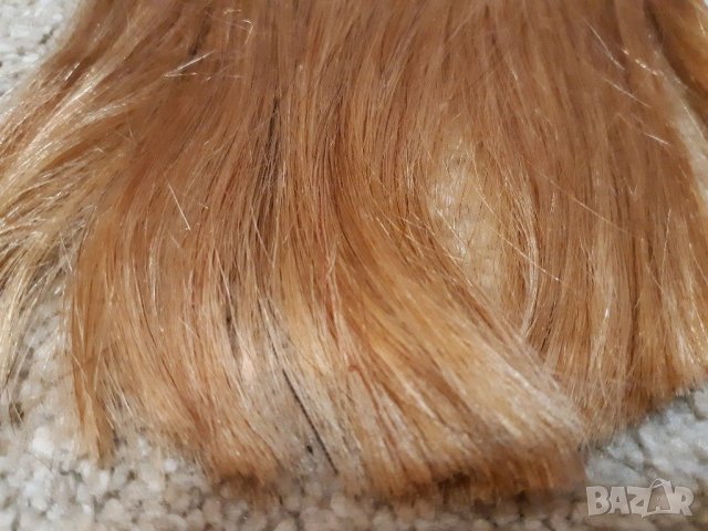 Нов медено рус бретон от естествена човешка коса - мод.2 , снимка 6 - Аксесоари за коса - 27252752