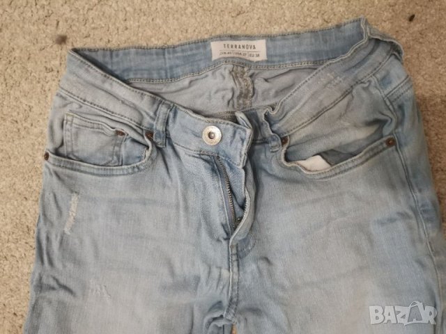 Дамски еластични дънки Teranova - размер M / EU 38 / UK10  /USA 27, снимка 4 - Дънки - 39770815