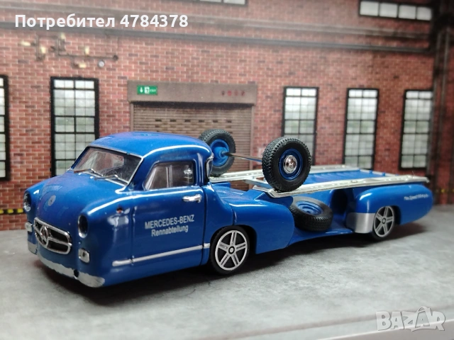 MERCEDES RENNABEILUNG Premium Classixxs 1:43, снимка 2 - Колекции - 54217767
