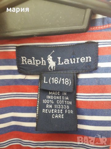 Polo Ralph Lauren оригинална риза, снимка 4 - Детски ризи - 30379115