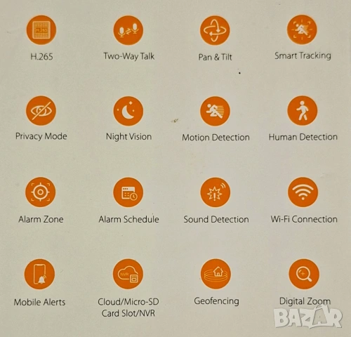 Нова 2K, 3MP вътрешна смарт камера - Imou Ranger 2C, снимка 2 - IP камери - 53010009