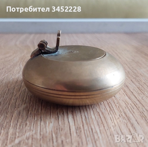кутийка пепелник ретро от бронз за ценители , снимка 3 - Антикварни и старинни предмети - 52973311