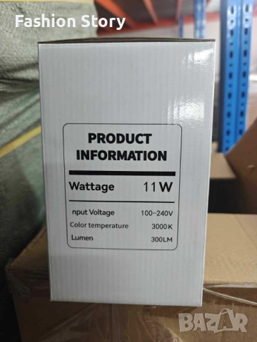 Висококачествена LED стенна лампа Luna Lighting – 11W, 3000K, 300 lm, снимка 4 - Външни лампи - 51790018