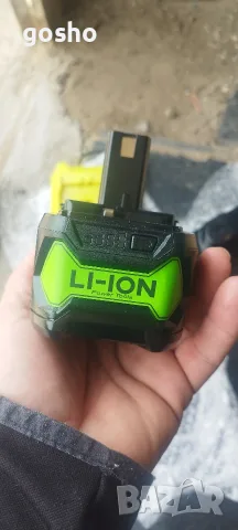 Батерии 2 броя и зарядно 18V 5.0Ah Li-ion P108 за Ryobi, снимка 3 - Оригинални батерии - 56137904