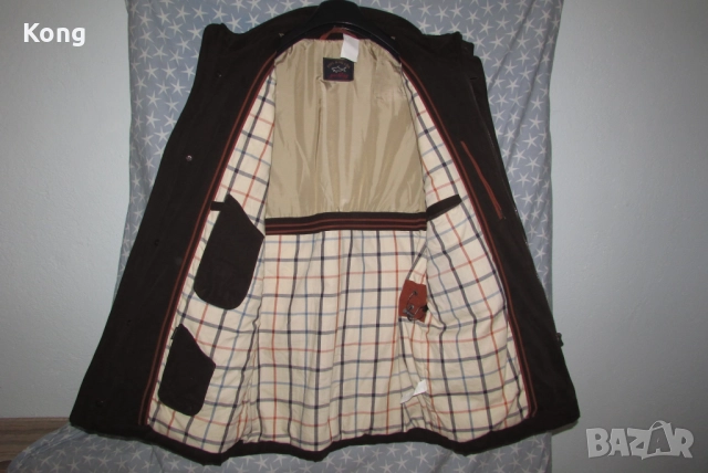 НОВО мъжко яке Paul Shark England с качулка Хели Хенсън Helly Hansen Norway Пол Шарк Sailing Jacket , снимка 3 - Якета - 52526522