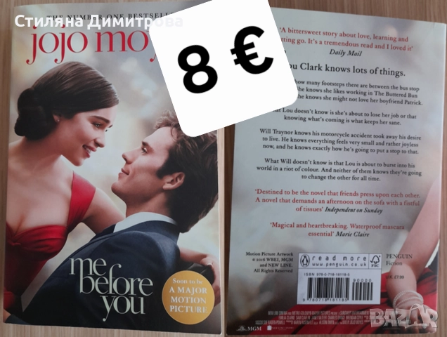 Me before you - Jojo Moyes