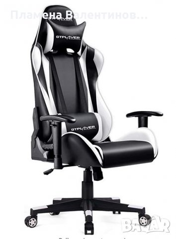 GTPlayer- GT002 Gaming Chair / Геймърски стол, снимка 4 - Столове - 31071612
