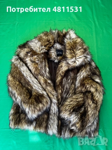 Monki faux fur яке