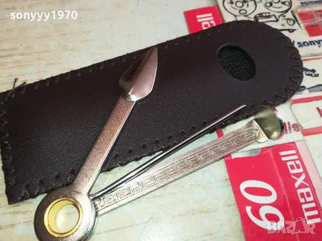 ИНСТРУМЕНТ ЗА ЛУЛИ+КОЖЕН КЕЙС-ВНОС SWISS 2003251613, снимка 6 - Лули - 49573935