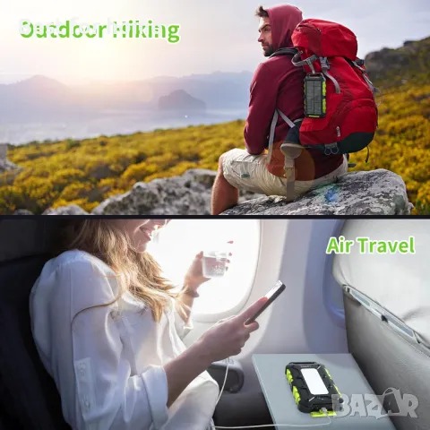 Соларна батерия 20000 mAh, снимка 8 - Друга електроника - 50082406