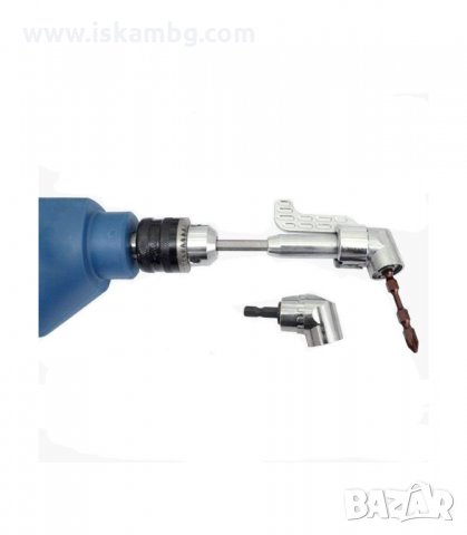 ЪГЛОВ АДАПТЕР ЗА ВИНТОВЕРТ И БОРМАШИНА - код  3061, снимка 7 - Винтоверти - 33897016