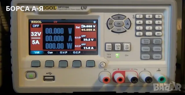 Rigol DP1116A | DC захранване, двускален изход, снимка 3 - Друга електроника - 55788967