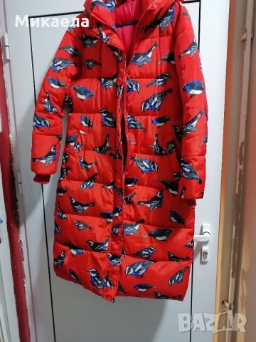 Уникално дълго зимно яке!, снимка 3 - Якета - 34201121