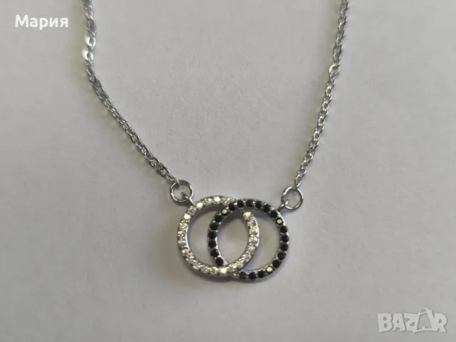 сребърно колие - различни видове , снимка 5 - Колиета, медальони, синджири - 48875142