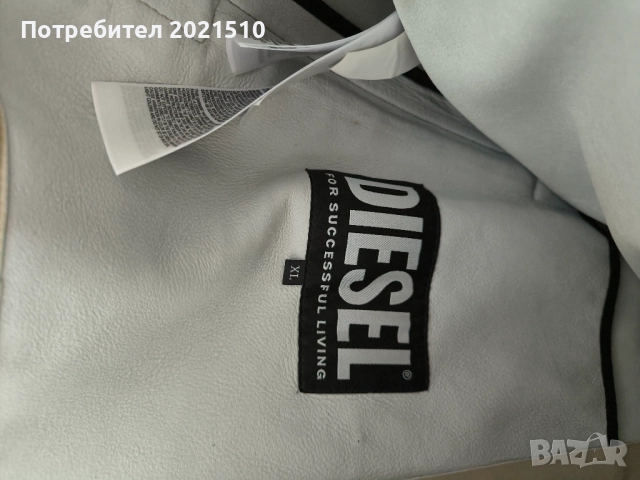 Уникално кожено яке -Diesel., снимка 4 - Якета - 52084521