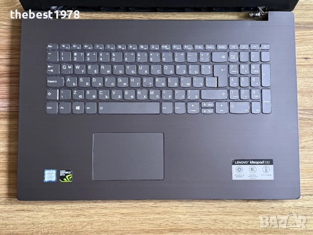 17.3 Lenovo`Core i7-8750H/GTX 1050/12GB RAM/256GB SSD/Full HD IPS, снимка 4 - Лаптопи за игри - 52829093
