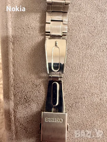 Чисто нова оригинална стоманена верижка Seiko – 22 мм (Пълен комплект), снимка 5 - Каишки за часовници - 56009905