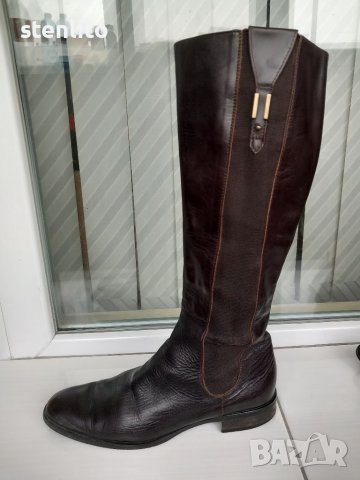 Дамски ботуши № 39 - естествена кожа, снимка 2 - Дамски ботуши - 38582235