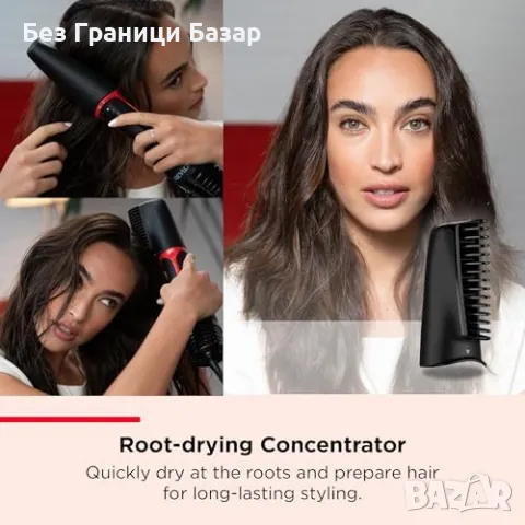 Нов REVLON One-Step 5 в 1 Мултистайлър за сушене, къдрене и обем коса жени прическа, снимка 7 - Други - 47274574