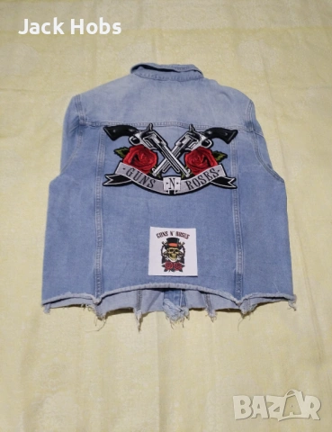 Рок яке Гънс Н'роузес , снимка 2 - Якета - 54097344