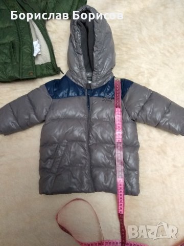 Яке Benetton от ръст 70, снимка 8 - Бебешки якета и елеци - 27538340
