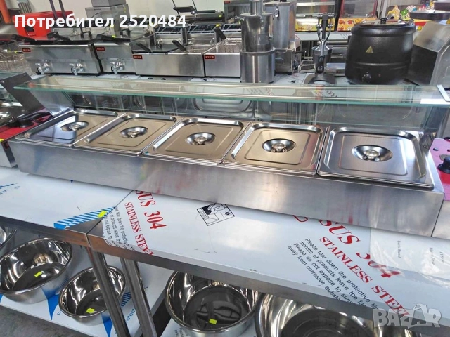 Количка за отсервиране от неръждаема стомана с пластмасови контейнери! ХИТ Цена 249лв/127,31€ , снимка 10 - Обзавеждане за заведение - 48462243