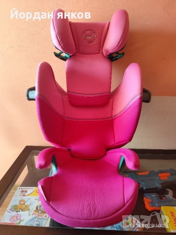 детско столче за кола Cybex Solution S i-Fix Gold - i-Size (100-150 см, снимка 2 - Столчета за кола и колело - 52420321