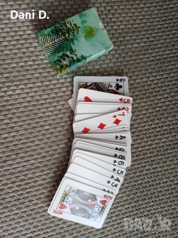 комплект мини карти за игра, снимка 2 - Карти за игра - 42308818