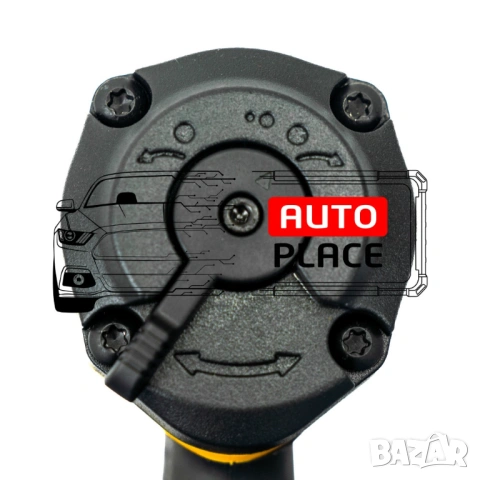 Пневматичен ударен мини гайковерт с къс шпиндел 1200Nm 1/2″ JCB, снимка 5 - Други инструменти - 54048379