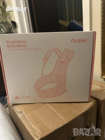 Неплъзгащ се колан за бременни за гръб, корем и талия, регулируем, XL, снимка 8 - Други - 54026193